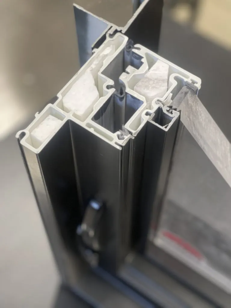 Fiberglass window frame